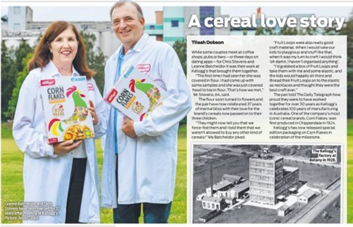 Kellogg Australia Company Cereal Story