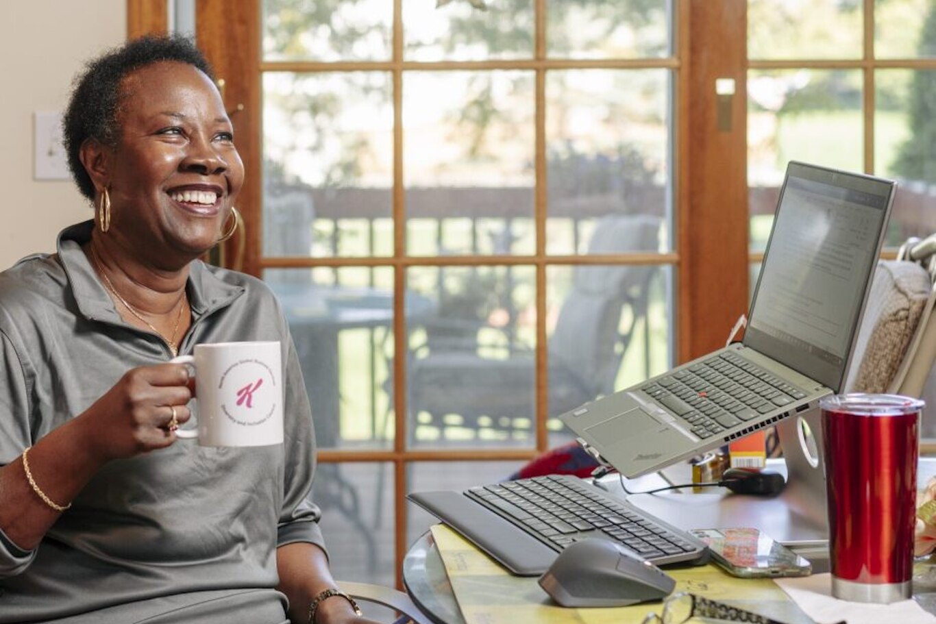 Kellanova Employee Working From Home